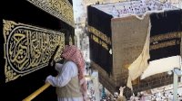 Momen Bersejarah Kiswah Ka’bah Diganti saat Tahun Baru Islam