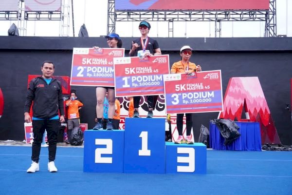 Keren, Ada 45 Pelari Mancanegara di Event Makassar Half Marathon 2023