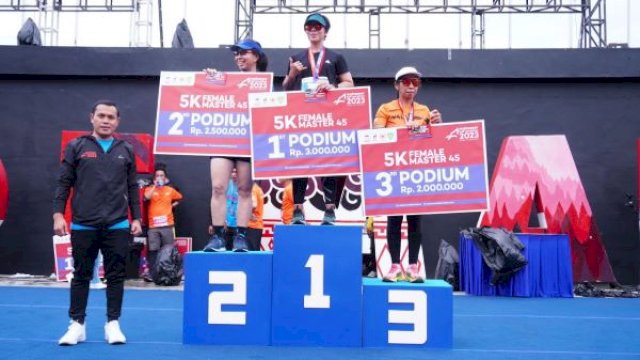 Keren, Ada 45 Pelari Mancanegara di Event Makassar Half Marathon 2023