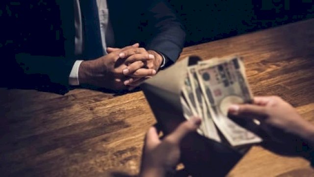 Ilustrasi Politik Uang.(F-INT)