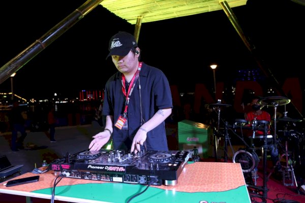 Dj Harly Daniel, Native Plus Sound Tampil di Event F8