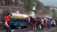 Truk Tangki Air Tabrak Penonton Karnaval HUT RI, Tiga Tewas