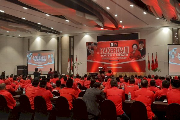 Rakerda III PDIP Sulsel, ARW: InsyaAllah Pilkada Kedepan Akan Persiapkan-Usung Kader Terbaik Partai