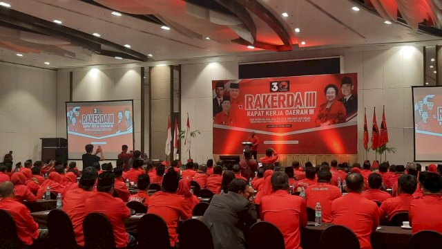 Rakerda III PDIP Sulsel, ARW: InsyaAllah Pilkada Kedepan Akan Persiapkan-Usung Kader Terbaik Partai