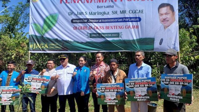 Gerakan Menanam Bersama Generasi Muda, Simbol Kebhinekaan Untuk Persatuan Indonesia