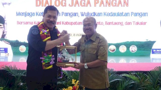 Wujudkan Ketahanan Pangan Irjen Kementan Pertanian Gelar Dialog Jaga Pangan dengan Kelompok Tani