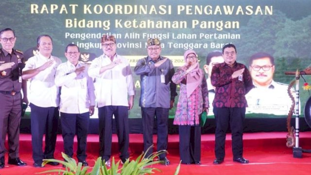 Irjen Kementan, Melalui Rapat Koordinasi Pengawasan Mendorong Penetapan LP2B untuk LIndungi Lahan Sawah Pertanian