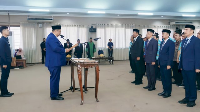 Bupati Chaidir Syam Kembali Melantik Sejumlah Pejabat Lingkup Pemkab Maros
