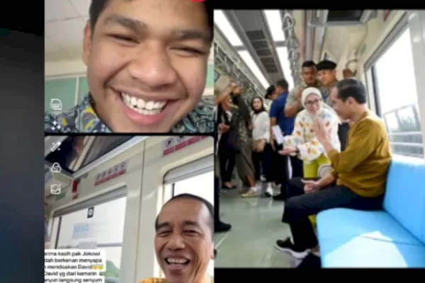 Jokowi Video Call David Ozora, Doakan Korban Cepat Sembuh-Bicara soal Musik Metal