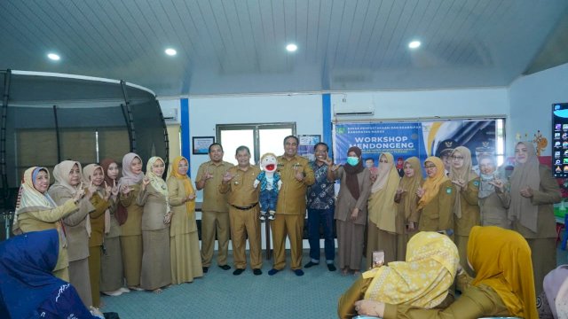 Bupati Chaidir Syam Buka Kegiatan Workshop Mendongeng Untuk Guru PAUD dan TK se- Kabupaten Maros