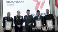 HUT Bhayangkara Ke 77, Bupati Basmin Mattayang: Luwu Aman Berkat Sinergitas TNI-Polri