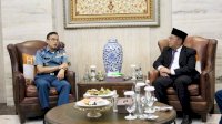 Pasca Dilantik Jadi Danlantamal VI Makassar, Laksma TNI Ivan Gatot Kunjungi Danny Pomanto