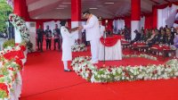 Pelaksanaan Upacara Peringatan HUT Kemerdekaan RI ke-78 Tingkat Kabupaten Maros
