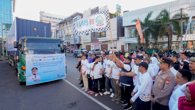 Gubernur Sulsel Lepas 36 Komoditi ke 34 Negara Tujuan Senilai US$ 98,33 Juta
