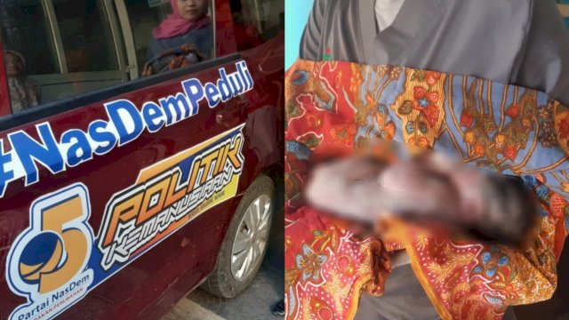 Kisah Haru, saat Ibu di Makassar Ditolong Kader dan Melahirkan di Ambulans NasDem