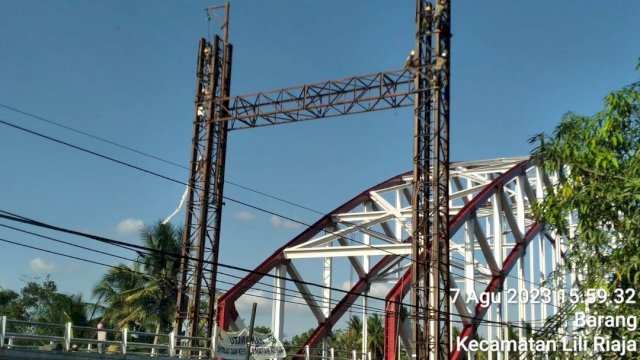 Gubernur Sulsel Segera Resmikan Jembatan Pacongkang