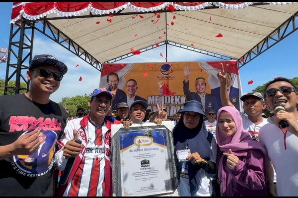 Bahagianya Ernawati, Istri Buruh Dapat Hadiah Umroh Jalan Sehat Anak Rakyat