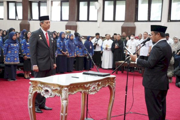 Andi Muhammad Arsjad Resmi Dilantik Sebagai Pj Sekda Provinsi Sulsel