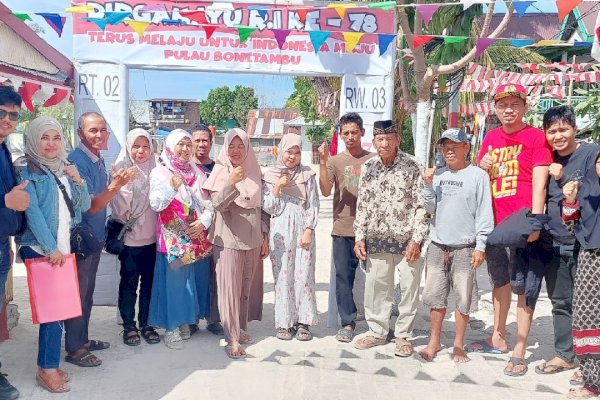 Warga Pulau Bonetambu Ucapkan Terima Kasih Kepada Wali kota Makassar