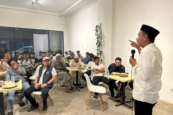 Ketua DPRD Makassar Rudianto Lallo Motivasi Anak Muda Takalar, Jangan Takut Jatuh Dijalan Perjuangan