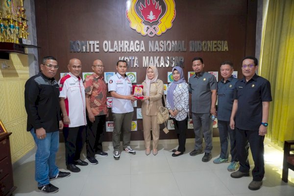 Koni Makassar Terima Studi Banding Anggota Komisi II DPRD Parepare