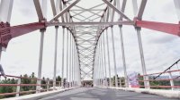 Jembatan Andalan Pacongkang Diresmikan Gubernur Andi Sudirman, Dilengkapi Pelengkung Rangka Baja Terpanjang