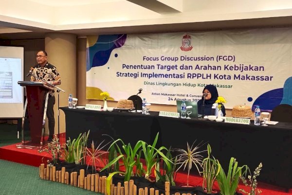 Dinas PU Makassar Paparkan Kondisi Sanitasi di FGD RPPLH DLH