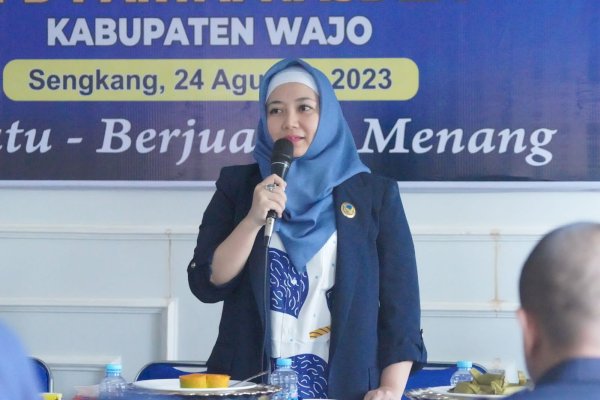 Pimpin Konsolidasi di Wajo, Syaharuddin Alrif Minta Pengurus DPD-Bacaleg DPRD Dukung Desy Susanty