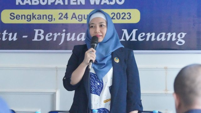 Pimpin Konsolidasi di Wajo, Syaharuddin Alrif Minta Pengurus DPD-Bacaleg DPRD Dukung Desy Susanty