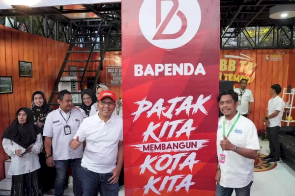 Lampaui Target, Booth Bapenda Makassar di F8 Terima Setoran PBB Capai Rp2,1 Miliar