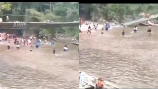 Jembatan Gantung di Sekadau Putus saat Warga Nonton Lomba 17 Agustus, 28 luka