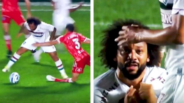 Marcelo Injak Kaki Lawan hingga Patah.(F-INT)