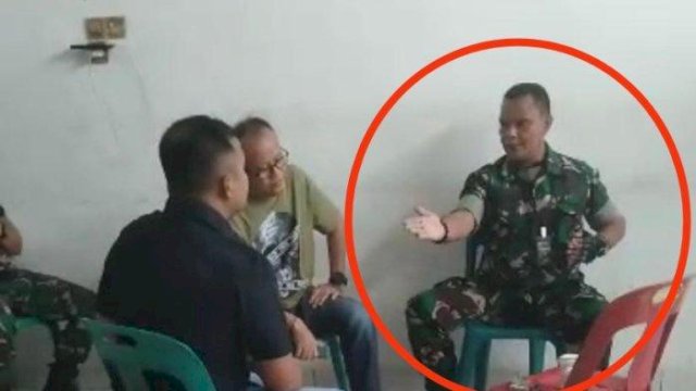 Mayor Dedi Hasibuan Ditahan Puspom TNI.(F-INT)