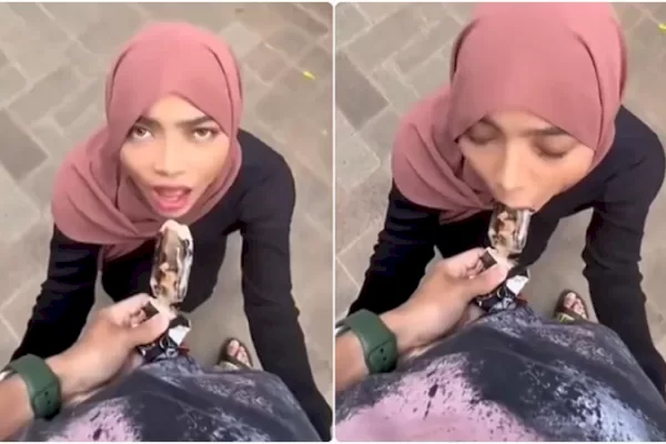 Kontroversi Konten Jilat Es Krim Oklin Fia, Ngaku Re-create dari Kreator Lain-Minta Maaf