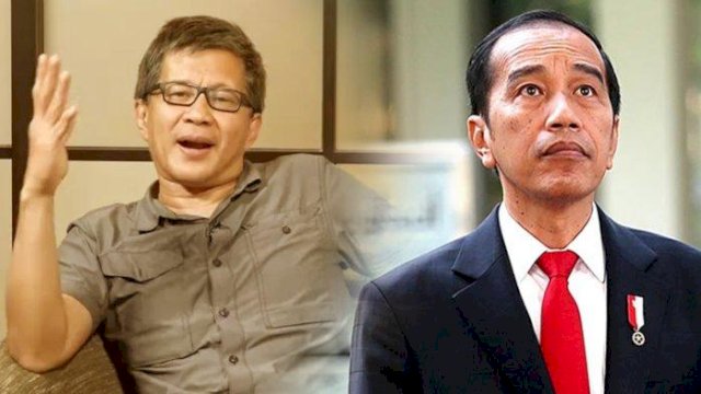  Rocky Gerung-Jokowi.(F-INT)