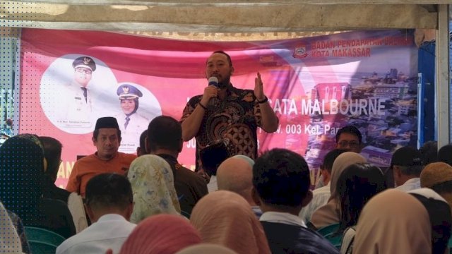 Giat Pekan Panutan PBB, Camat Panakkukang Edukasi Warga Pentingnya Pajak untuk Pembangunan Daerah