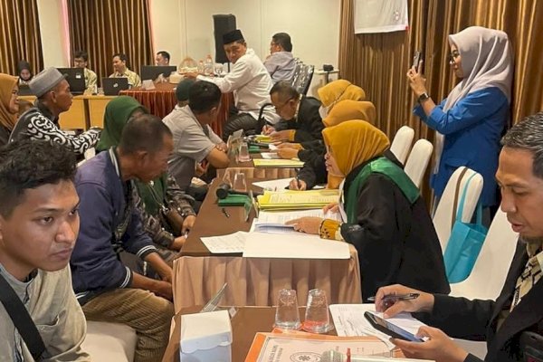 Dukcapil-Pengadilan Agama Makassar Laksanakan Sidang Isbat Nikah, Diikuti 24 Pasangan