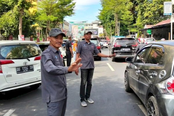 Terjadi Perlambatan Kendaraan, TRC Parkir Makassar Koordinasi dengan Pihak SD Mangkura