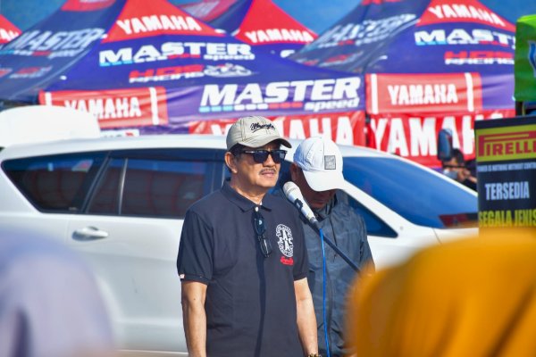 ASN Apel dan Bersih-Bersih Di Area Sirkuit RMS  