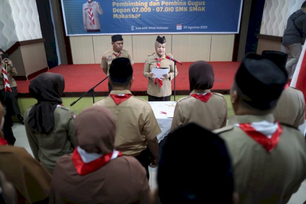 Lantik Pengurus Majelis Pembimbing dan Pembina Pramuka, Wawali Fatmawati Rusdi Tekankan Peran Penting Pramuka