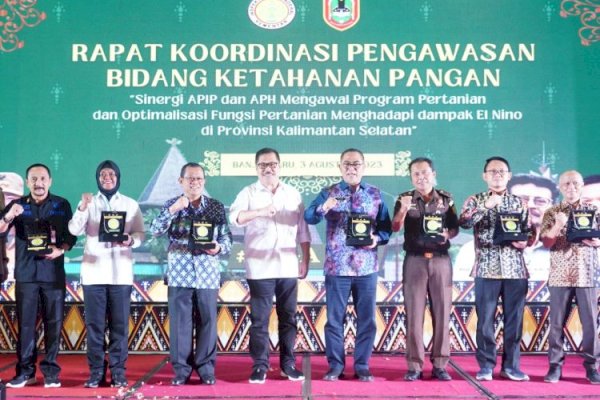 Antisipasi Dampak El Nino, Itjen Kementan Siapkan Langkah Optimalisasi Fungsi Pertanian di Kalimantan Selatan