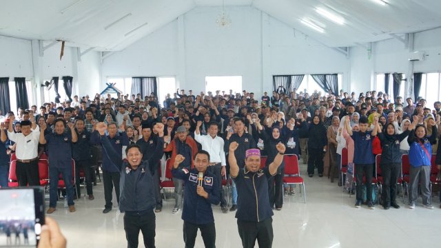 Sekretaris DPW NasDem Sulsel, Syahruddin Alrif pimpin Konsolidasi Kader di Enrekang.