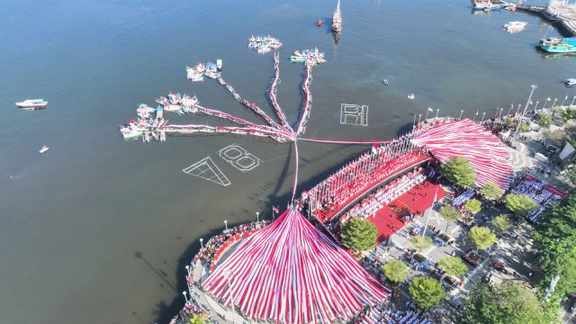 Pemkot Makassar Angkat Tema Khusus &ldquo;Bunga Rampai&rdquo; di Peringatan Upacara HUT RI ke- 78