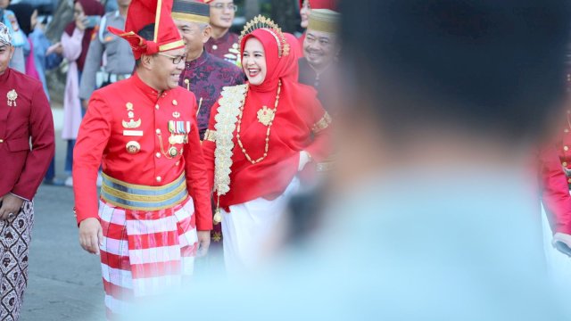 Walikota Danny dan Wawali Fatmawati Rusdi.(F-Humas)
