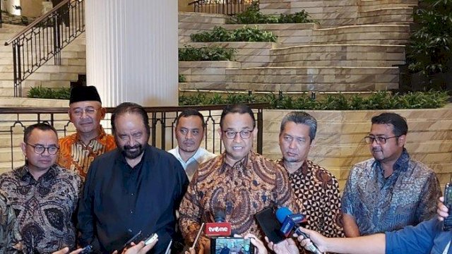 Anies bertemu Surya Paloh dan Tim 8.(F-INT)