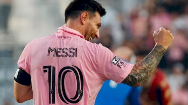 Lionel Messi Masuk Nominasi Gol Terbaik MLS Pekan Ini