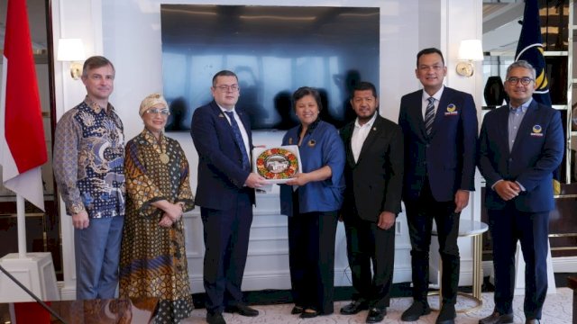 Terima Kunjungan Parlemen Ukraina, DPP NasDem Suarakan Prinsip Perdamaian