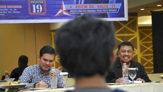 Anggota DPRD Makassar Arifin Dg Kulle Minta Pemuda Munculkan Potensi