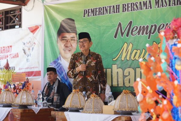 Kebersamaan Walikota Palopo Merayakan Maulid Dengan Masyarakat Sendana