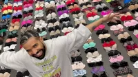 Drake Pamer Koleksi Ratusan Bra Pemberian Penggemar